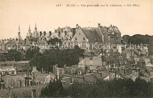 AK / Ansichtskarte Blois_Loir_et_Cher Vue generale sur le chateau Blois_Loir_et_Cher