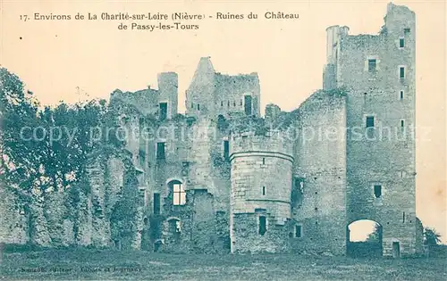AK / Ansichtskarte La_Charite sur Loire Ruines du Chateau La_Charite sur Loire