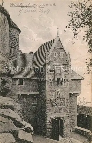 AK / Ansichtskarte Hohkoenigsburg_Haut Koenigsbourg Chateau Hohkoenigsburg