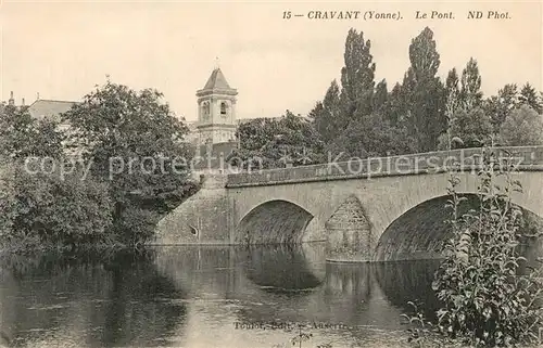 AK / Ansichtskarte Cravant_Yonne Le Pont Cravant Yonne