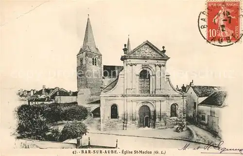 AK / Ansichtskarte Bar sur Aube Eglise Saint Maclou Bar sur Aube