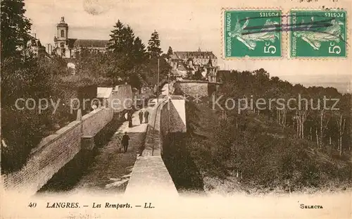 AK / Ansichtskarte Langres Les Remparts Langres