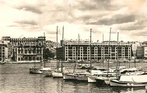 AK / Ansichtskarte Marseille_Bouches du Rhone Port des voiliers Marseille