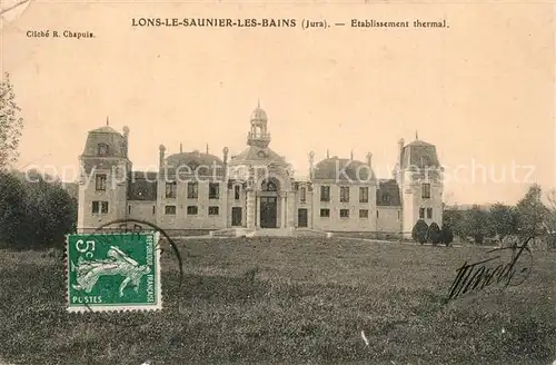 AK / Ansichtskarte Lons le Saunier_Jura Etablissement thermal Lons le Saunier_Jura