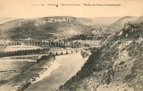 AK / Ansichtskarte Castelnaud la Chapelle Vallee du Ceou Castelnaud la Chapelle