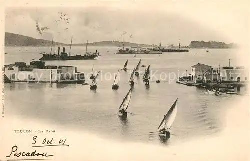 AK / Ansichtskarte Toulon_Var La Rade Toulon_Var