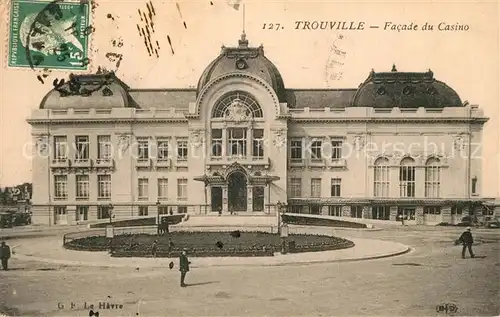 AK / Ansichtskarte Trouville sur Mer Facade du Casino Trouville sur Mer