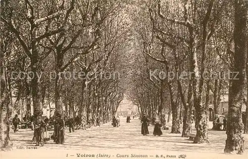 AK / Ansichtskarte Voiron Cours Senozan Voiron