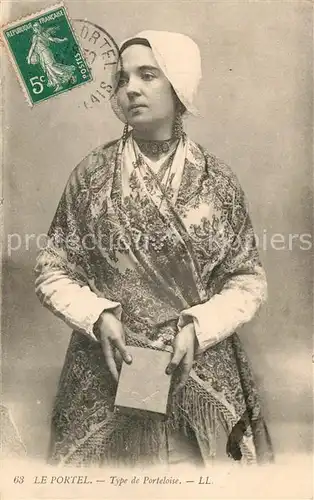 AK / Ansichtskarte Le_Portel Type de Porteloise Costumes Trachten Le_Portel