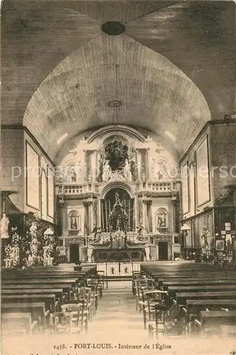 AK / Ansichtskarte Port Louis Interieur de l Eglise Port Louis