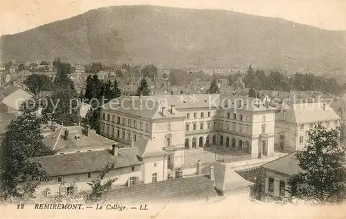 AK / Ansichtskarte Remiremont_Vosges Le College Remiremont Vosges