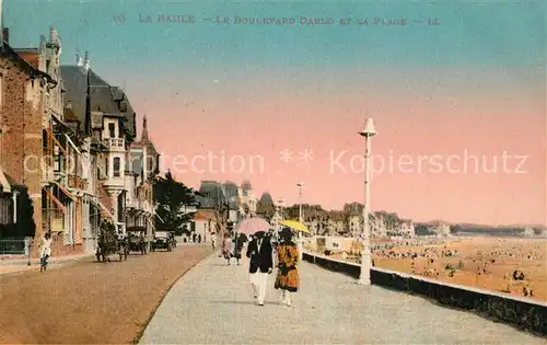AK / Ansichtskarte La_Baule_sur_Mer Boulevard Darlu et la plage La_Baule_sur_Mer