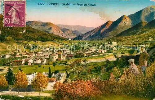 AK / Ansichtskarte Sospel Vue generale Sospel