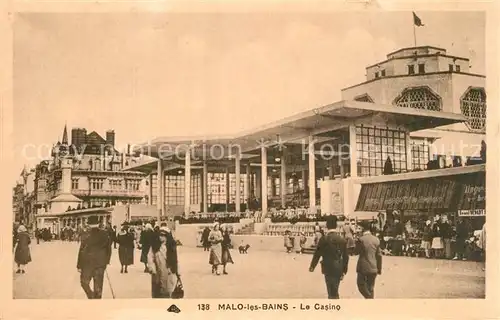 AK / Ansichtskarte Malo les Bains Casino Malo les Bains