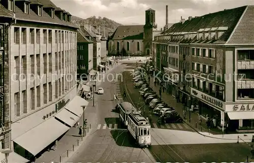 AK / Ansichtskarte Strassenbahn Hagen Westfalen Mittelstrasse  