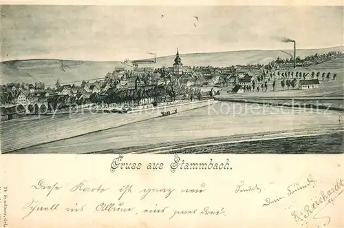 AK / Ansichtskarte Stammbach  Stammbach