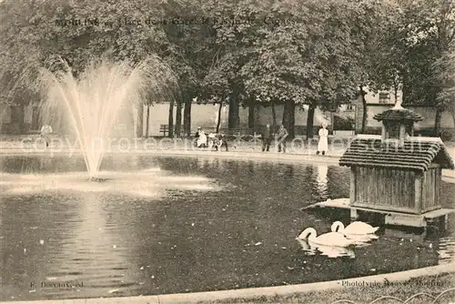 AK / Ansichtskarte Moulins_Allier Etang des cygnes Moulins Allier