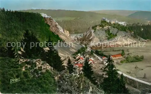 AK / Ansichtskarte Pontarlier_Doubs Defile de La Cluse Forts de Joux et du Larmont Pontarlier Doubs