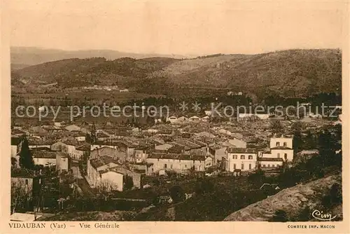 AK / Ansichtskarte Vidauban Vue generale Vidauban