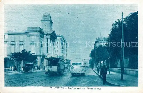 AK / Ansichtskarte Toulon_Var Boulevard de Strasbourg Toulon_Var