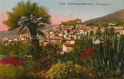 AK / Ansichtskarte Bormes les Mimosas Vue generale Bormes les Mimosas
