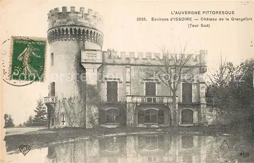 AK / Ansichtskarte Issoire Chateau de la Grangefort Issoire