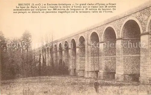 AK / Ansichtskarte Brunoy Viaduc d`Epinay s Senart Brunoy