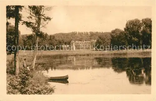 AK / Ansichtskarte Chamarande Chateau vu du Lac Chamarande