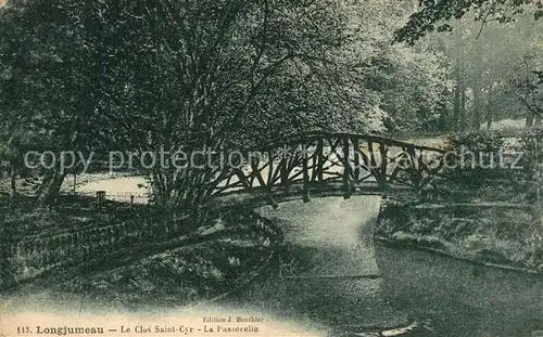 AK / Ansichtskarte Longjumeau Le Clos Saint Cyr Longjumeau