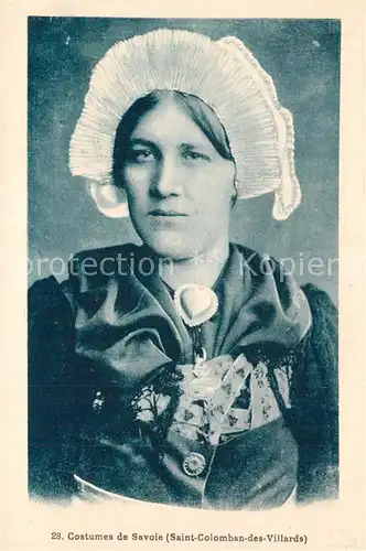 AK / Ansichtskarte Saint Colomban des Villards Costumes de Savoie Tracht Saint Colomban des Villards