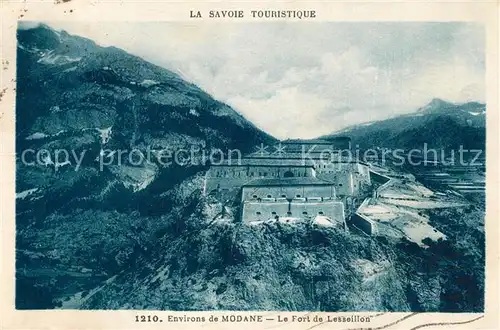 AK / Ansichtskarte Modane Le Fort de Lesseillon Modane