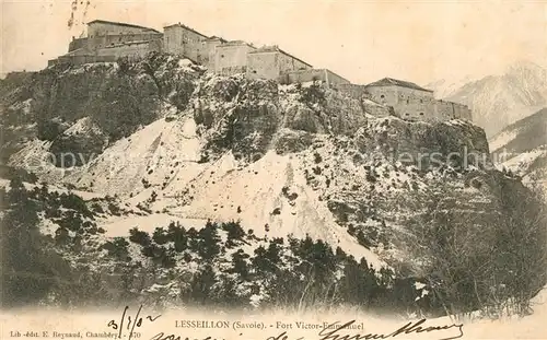 AK / Ansichtskarte Torino Lesseillon Fort Victor Emmanuel Torino