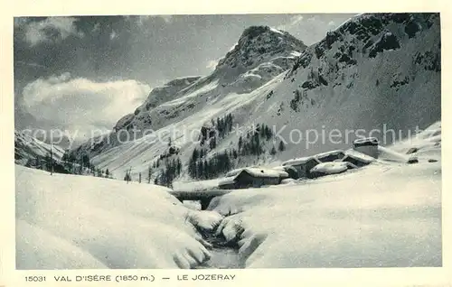 AK / Ansichtskarte Val_d_Isere Le Jozeray Val_d_Isere