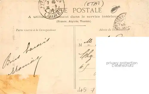 AK / Ansichtskarte Montigny sur Loing Vue Aval Montigny sur Loing