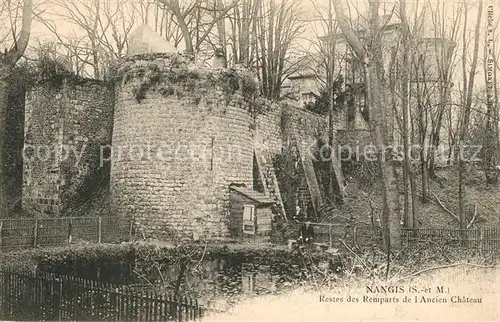 AK / Ansichtskarte Nangis Restes des Remparts de lAncien Chateau Nangis