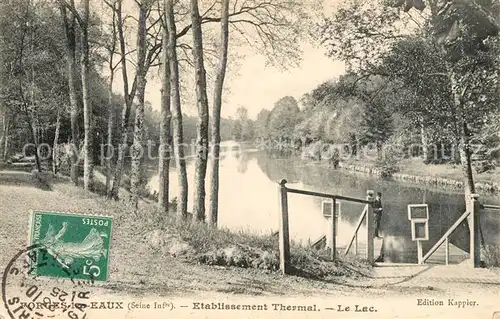 AK / Ansichtskarte Forges les Eaux Etablissement Thermal Le Lac Forges les Eaux