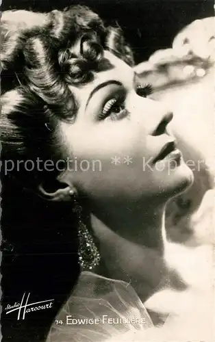 AK / Ansichtskarte Schauspieler Edwige Feuillere  