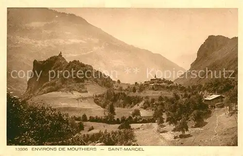 AK / Ansichtskarte Moutiers_d_Albertville Saint Marcel Moutiers_d_Albertville
