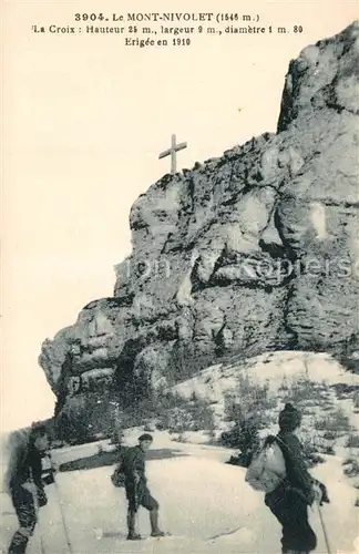 AK / Ansichtskarte Nivolet_Dent_du Croix  