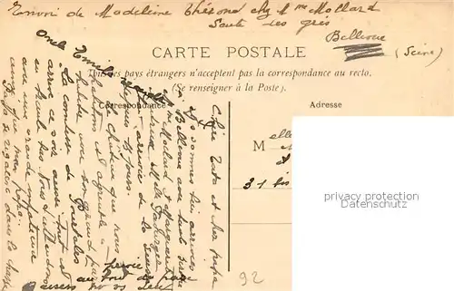 AK / Ansichtskarte Bellevue_Meudon Seine Bellevue_Meudon