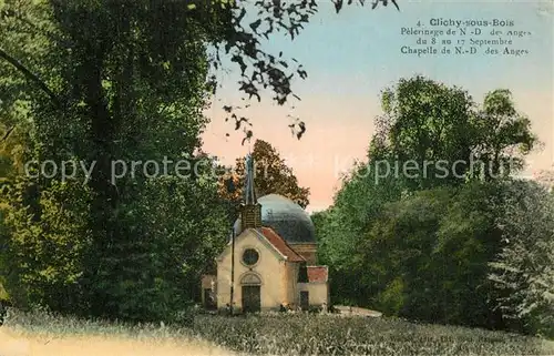 AK / Ansichtskarte Clichy sous Bois Chapelle Clichy sous Bois