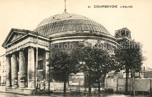 AK / Ansichtskarte Courbevoie Eglise Courbevoie