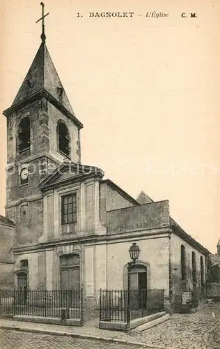 AK / Ansichtskarte Bagnolet Eglise Bagnolet