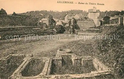 AK / Ansichtskarte Lillebonne Ruines du Theatre Romain Lillebonne