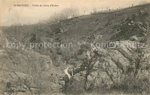 AK / Ansichtskarte Saint Maixent l_Ecole Vallee du Puits d Enfert Saint Maixent l_Ecole