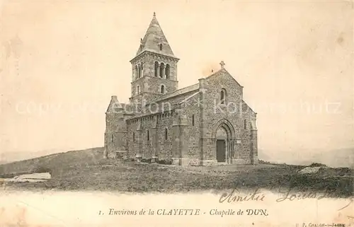 AK / Ansichtskarte La_Clayette Chapelle de Dun La_Clayette