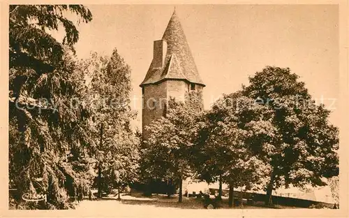 AK / Ansichtskarte Charolles Jardin de la Mairie et Tour de Charles le Temeraire Charolles
