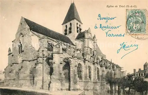 AK / Ansichtskarte Triel sur Seine Eglise de Triel Triel sur Seine