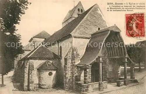 AK / Ansichtskarte Avon_Seine et Marne Eglise Avon Seine et Marne