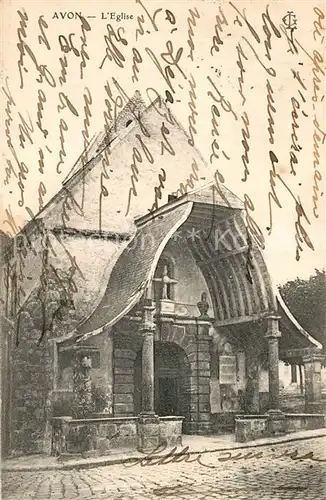 AK / Ansichtskarte Avon_Seine et Marne Eglise Avon Seine et Marne